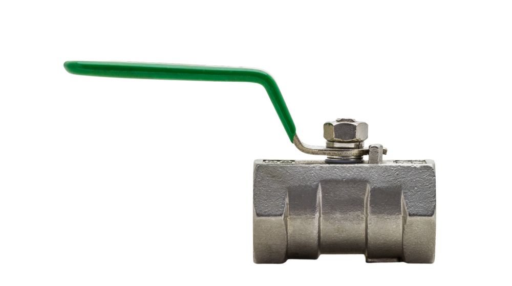 Vanne à Boisseau Sphérique Hydraulique 2 Voies BSP G1/2 - Pression Max 500 Bars, Acier Carbone - Pour Eau, Huile, Gaz - Usage Industriel Manuel
